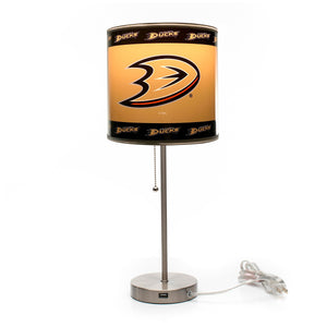 Anaheim Ducks Chrome Lamp