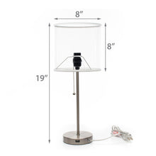 Colorado Avalanche Chrome Lamp