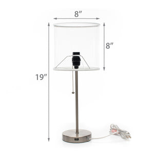 Colorado Avalanche Chrome Lamp