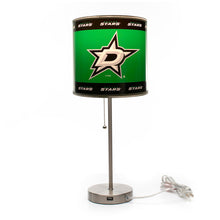 Dallas Stars Chrome Lamp