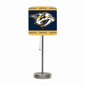 Nashville Predators Chrome Lamp