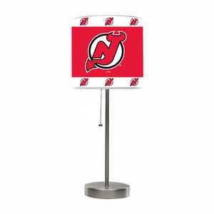 New Jersey Devils Chrome Lamp
