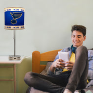 St. Louis Blues Chrome Lamp