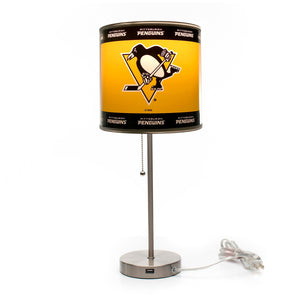 Pittsburgh Penguins Chrome Lamp