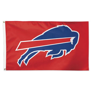 Buffalo Bills Red Deluxe Flag - 3'x5'