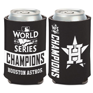Houston Astros 2022 World Series Champs 12oz. Blackout Can Cooler