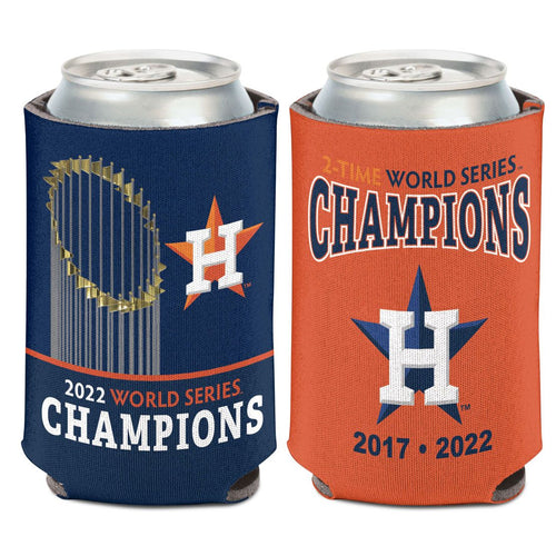 Houston Astros 2022 World Series Champs 12oz. Can Cooler 2x Champs