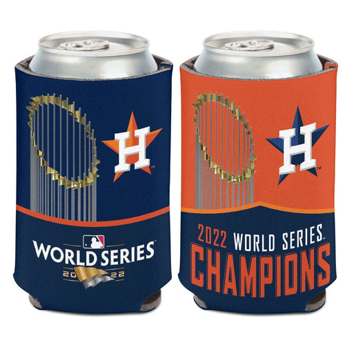 Houston Astros 2022 World Series Champs 12oz. Can Cooler Trophy
