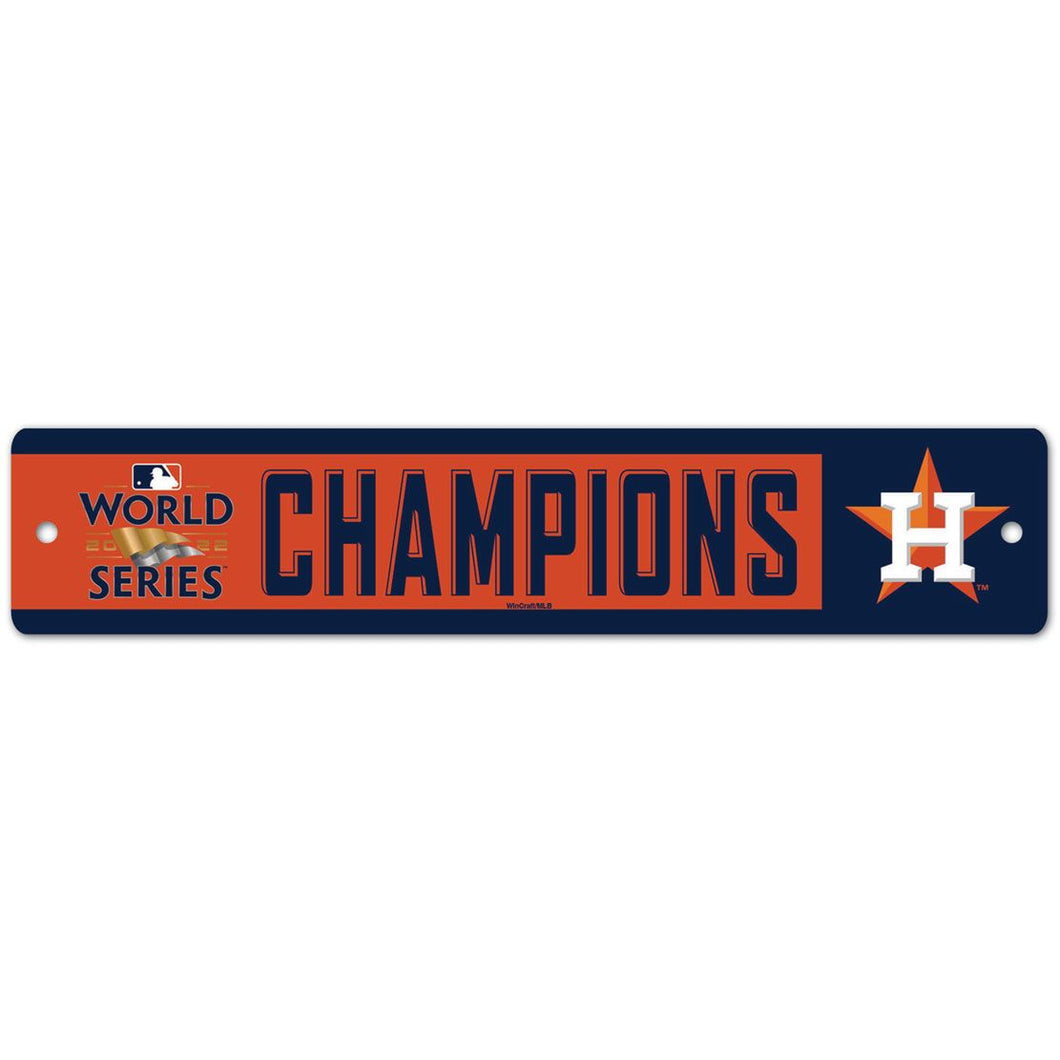 Houston Astros World Series Champions 2022 Team Signatures Black