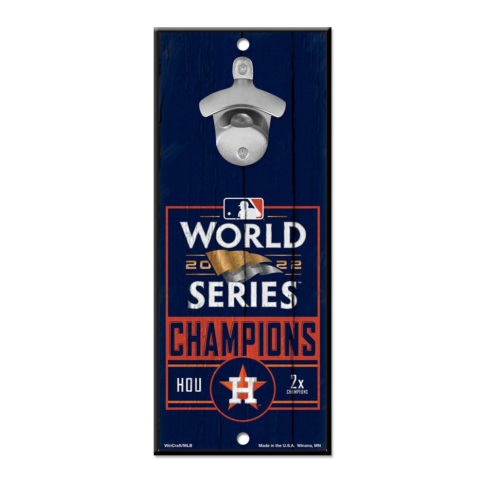 Houston Astros 2022 World Series Champions Black Framed Logo Jersey Display Case