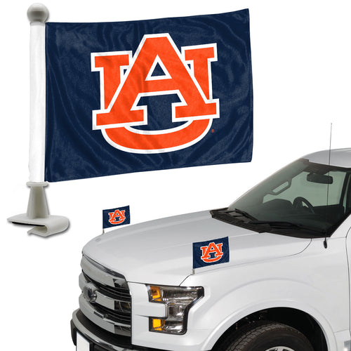 Auburn Tigers Team Ambassador Car Flags Set of 2