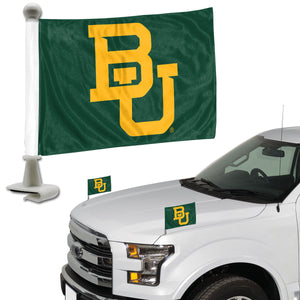 Baylor Bears Team Ambassador Car Flags Set of 2