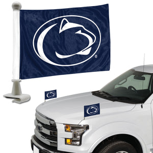 Penn State Nittany Lions Team Ambassador Car Flags Set of 2