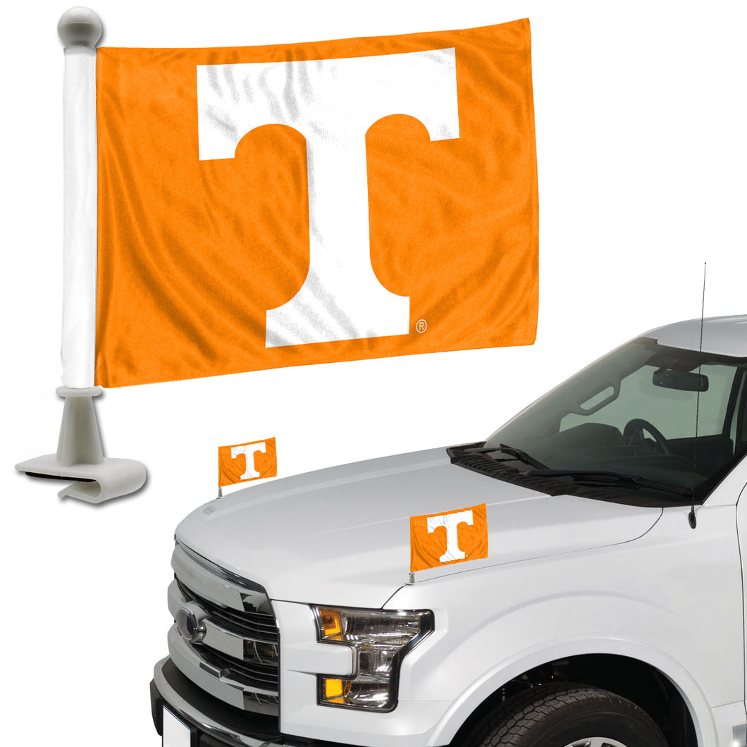 Tennessee Volunteers Team Ambassador Car Flags Set of 2