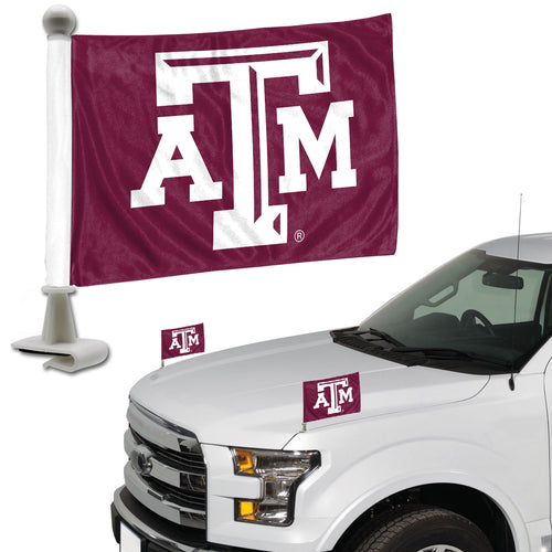 Texas A&M Aggies Team Ambassador Car Flags Set of 2