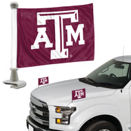 Texas A&M Aggies Team Ambassador Car Flags Set of 2