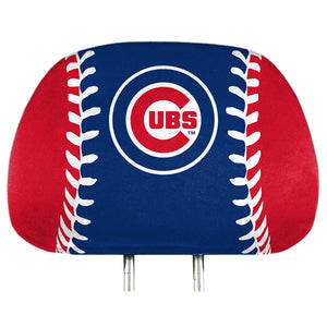 Chicago Cubs Team Color Headrest Covers
