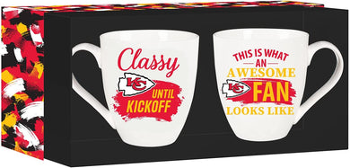 Kansas City Chiefs, Ceramic Cup O'Java 17oz Gift Set