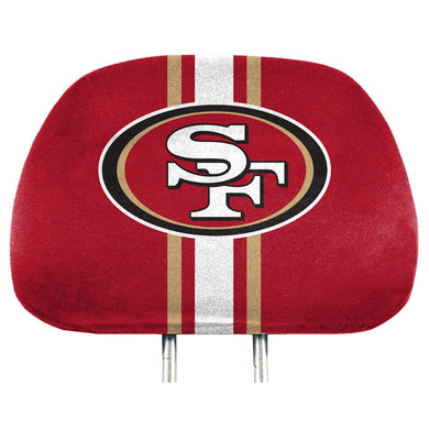 San Francisco 49ers Team Color Headrest Covers