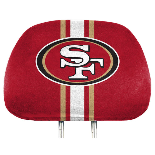 San Francisco 49ers Team Color Headrest Covers