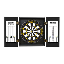 Pittsburgh Steelers Fan's Choice Dartboard Set