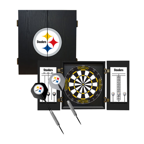 Pittsburgh Steelers Fan's Choice Dartboard Set