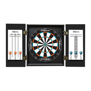 Miami Dolphins Fan's Choice Dartboard Set