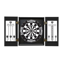 Las Vegas Raiders Fan's Choice Dartboard Set
