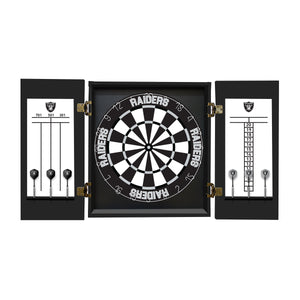 Las Vegas Raiders Fan's Choice Dartboard Set