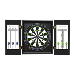 Seattle Seahawks Fan's Choice Dartboard Set