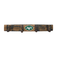 New York Jets Oak Coat Rack