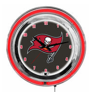 Tamby Bay Buccaneers Neon Clock - 14"