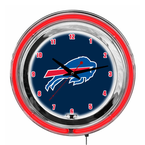 Buffalo Bills Neon Clock - 14