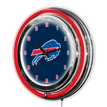 Buffalo Bills Neon Clock - 14"