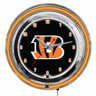 Cincinnati Bengals Neon Clock - 14"