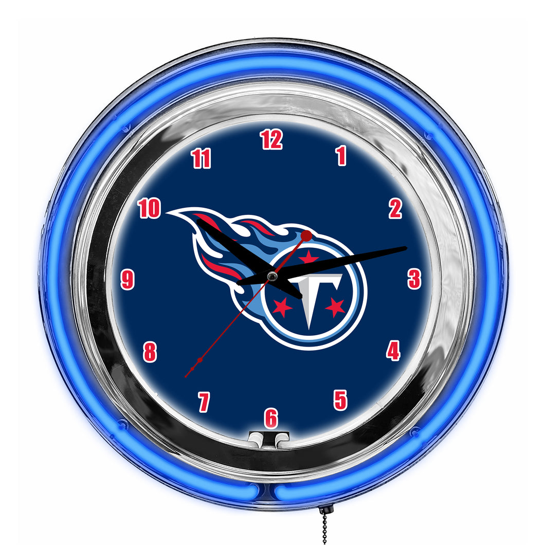 Tennessee Titans Neon Clock - 14