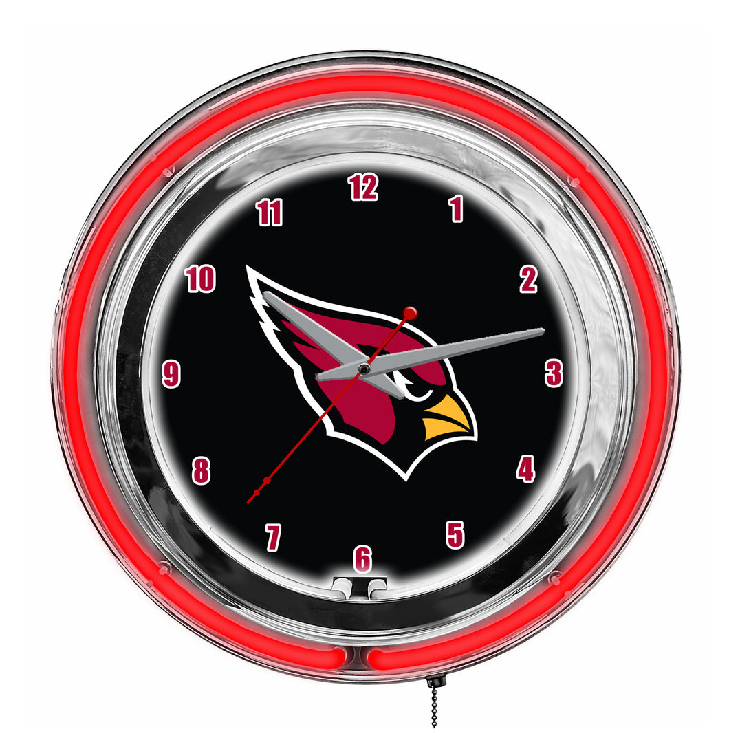 Arizona Cardinals Neon Clock - 14