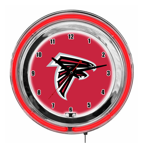 Atlanta Falcons Neon Clock - 14