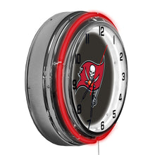 Tampa Bay Buccaneers Neon Clock - 18"