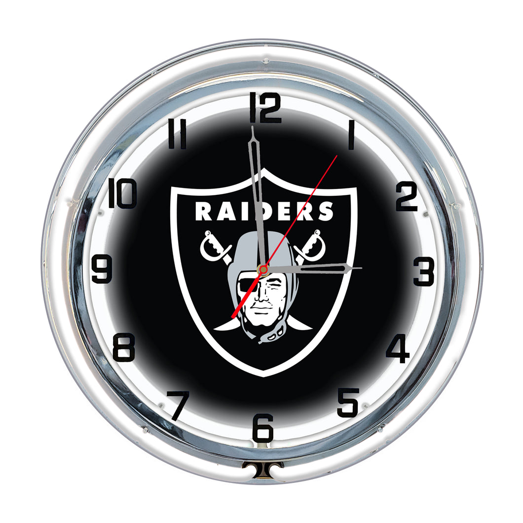 Dallas Cowboys Neon Wall Clock