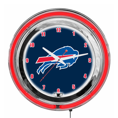 Buffalo Bills Neon Clock - 18