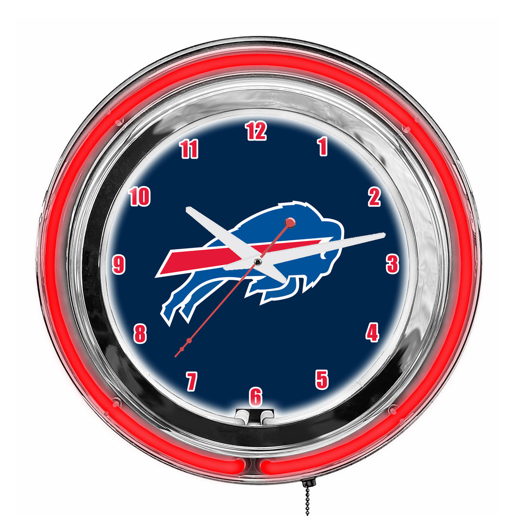 Buffalo Bills Neon Clock - 18