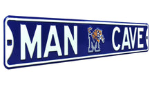 Memphis Tigers Man Cave Metal Street Sign