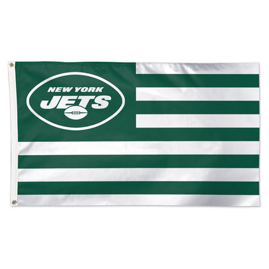 New York Jets Patriotic Deluxe Flag - 3'x5'