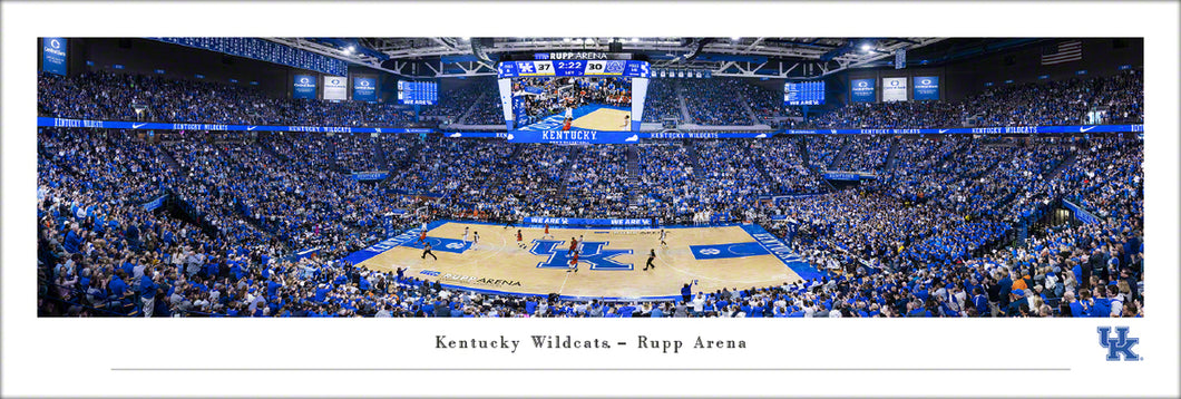 Kentucky Wildcats Basketball Rupp Arena Panoramic Picture