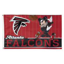 Atlanta Falcons Mickey Mouse Deluxe Flag - 3'x5'