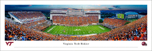 Virginia Tech Hokies Football Lane Stadium 50 Yard-Line Panoramic Picture