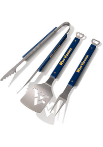 West Virginia Mountaineers Sportula 3-Piece BBQ Grill Set