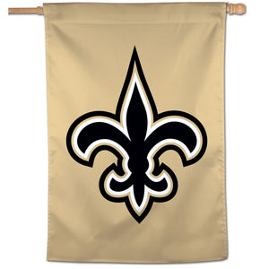 New Orleans Saints Logo Vertical Flag - 28"x40"