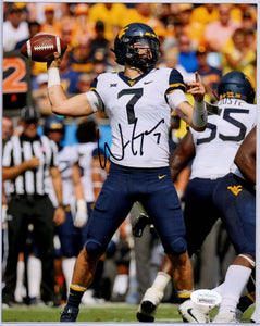 will grier autograph, will grier signature, will grier west virginia mountaineers 